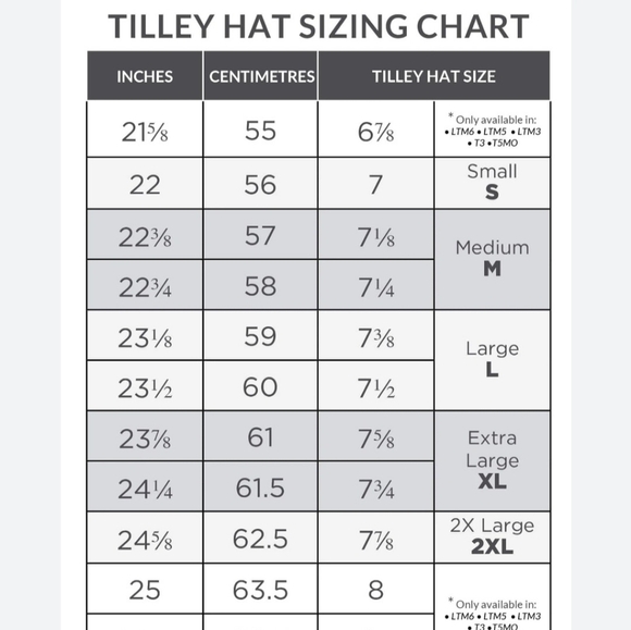 TILLEY Black Hemp Bucket Hat Size Medium